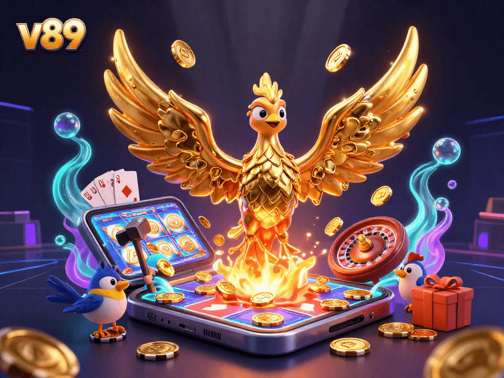 Raih kemenangan dengan bermain di v89, platform slot online modern dengan fitur menarik.