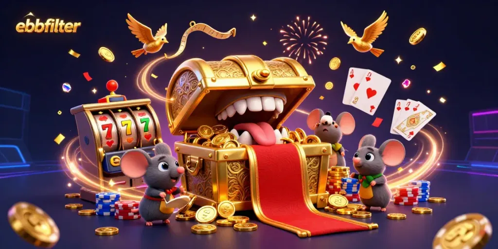 Engage in exciting online slots action with ebbfilter, showcasing dynamic gameplay and vibrant visuals.