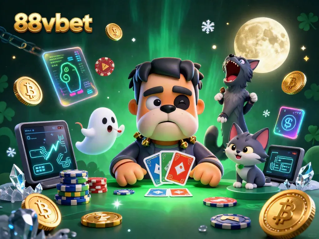 Engage with thrilling games at 88vbet, featuring colorful characters and dynamic casino elements.