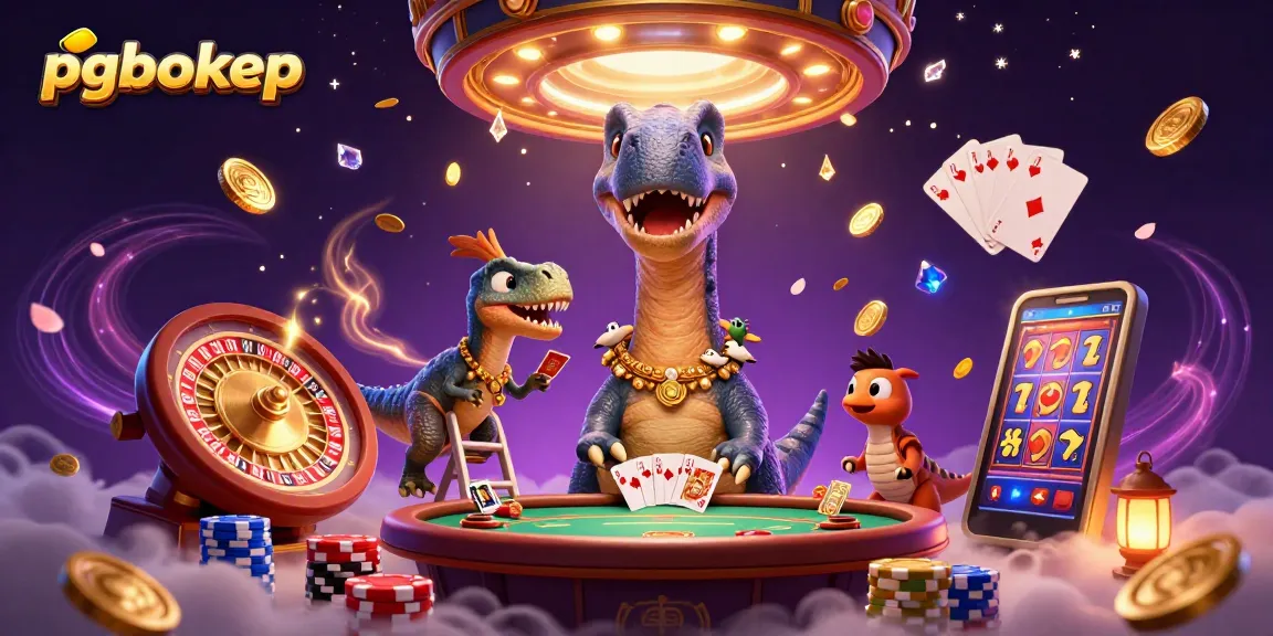 Enhance your pgbokep experience with a vibrant 3D casino scene filled with action and excitement.