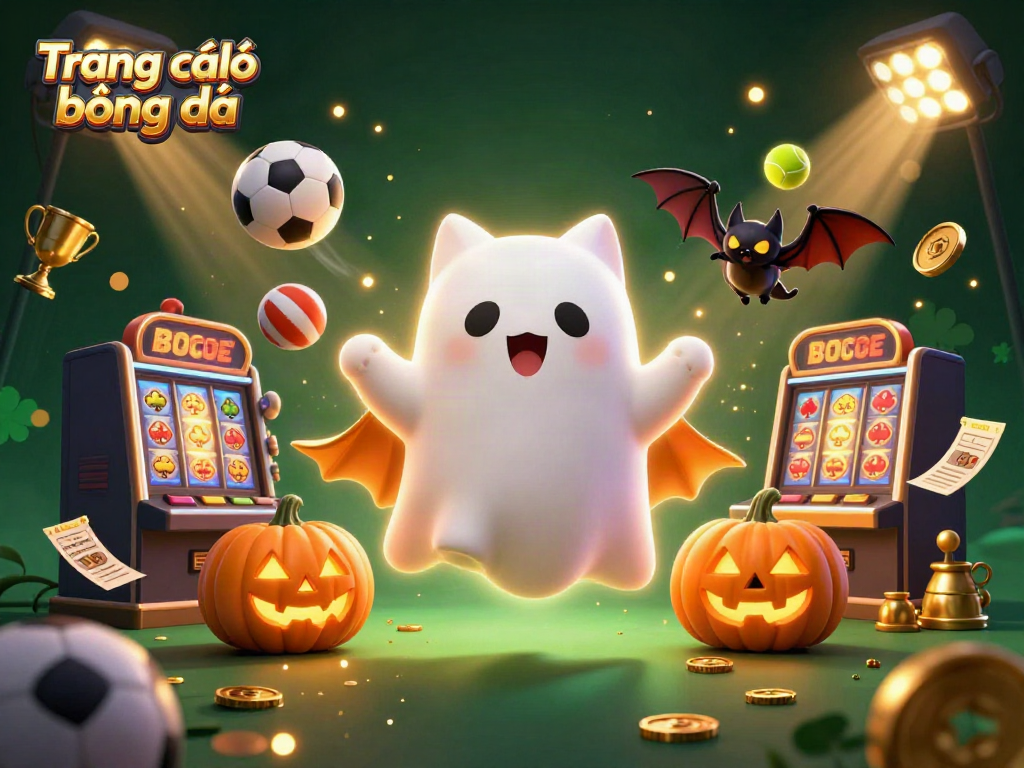 Bet on excitement with Trang cá độ bóng đá in a dynamic haunted casino scene with ghostly characters.