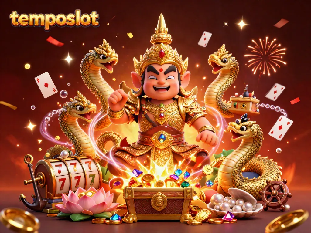 Experience exciting wins at temposlot with vibrant slot games amid a celebratory atmosphere.