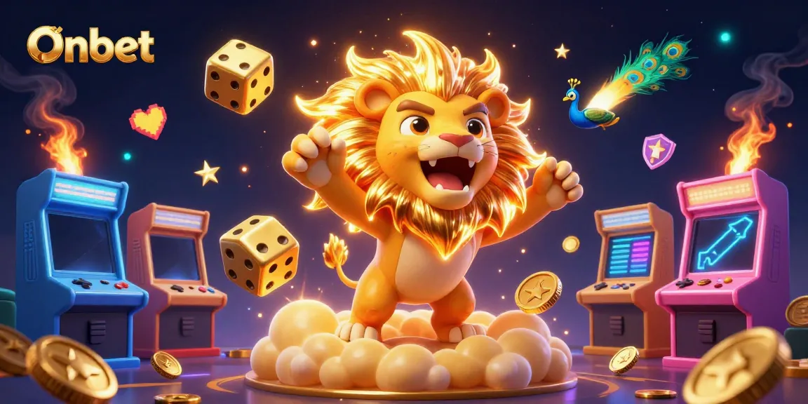 Engage in thrilling gameplay at Onbet with joyous characters and colorful gaming elements.