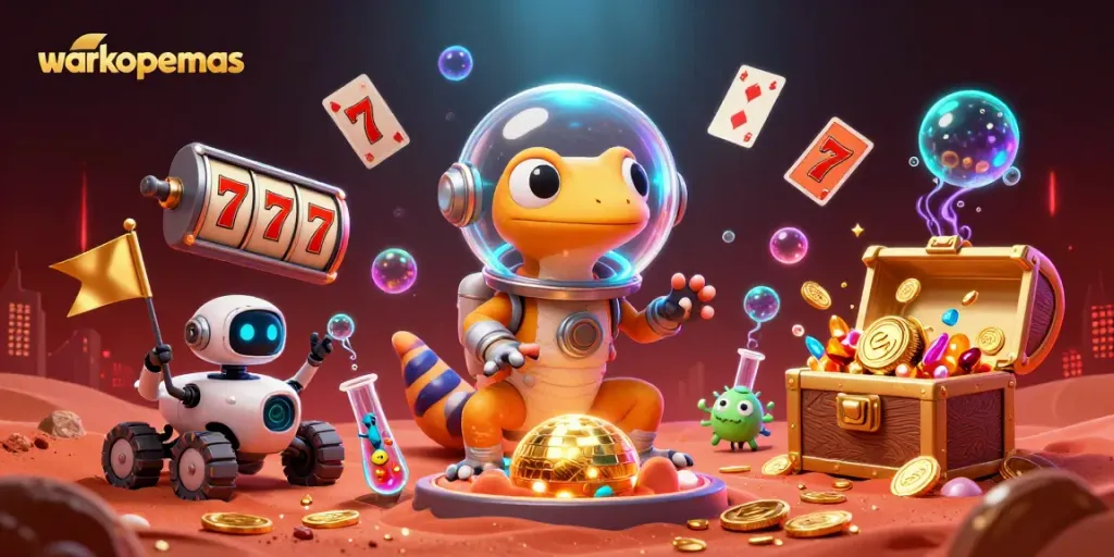 Warkopemas memuat permainan slot terbaru dengan jackpot berkilauan dan karakter kartun menyenangkan.