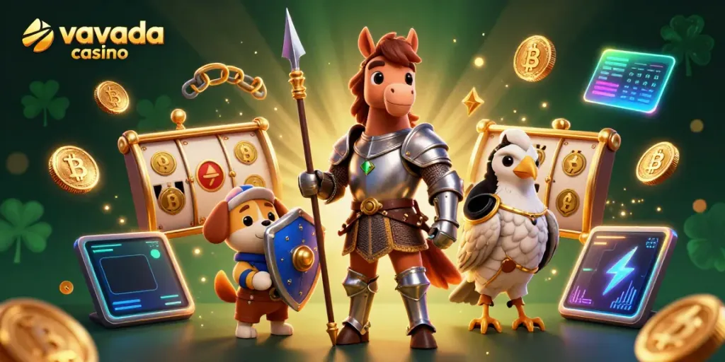 Experience thrilling gameplay at vavada casino with spinning slot reels and rich 3D elements.
