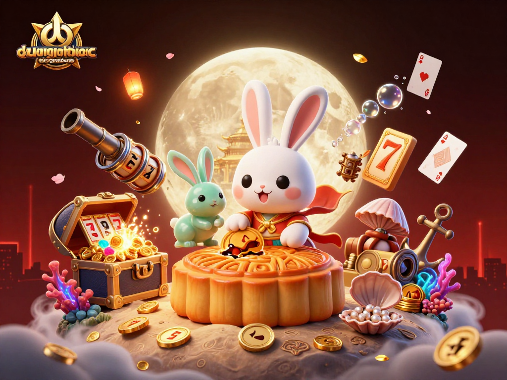 Win big in duongmatchuoc as you unveil hidden treasures in this vibrant casino-themed illustration.