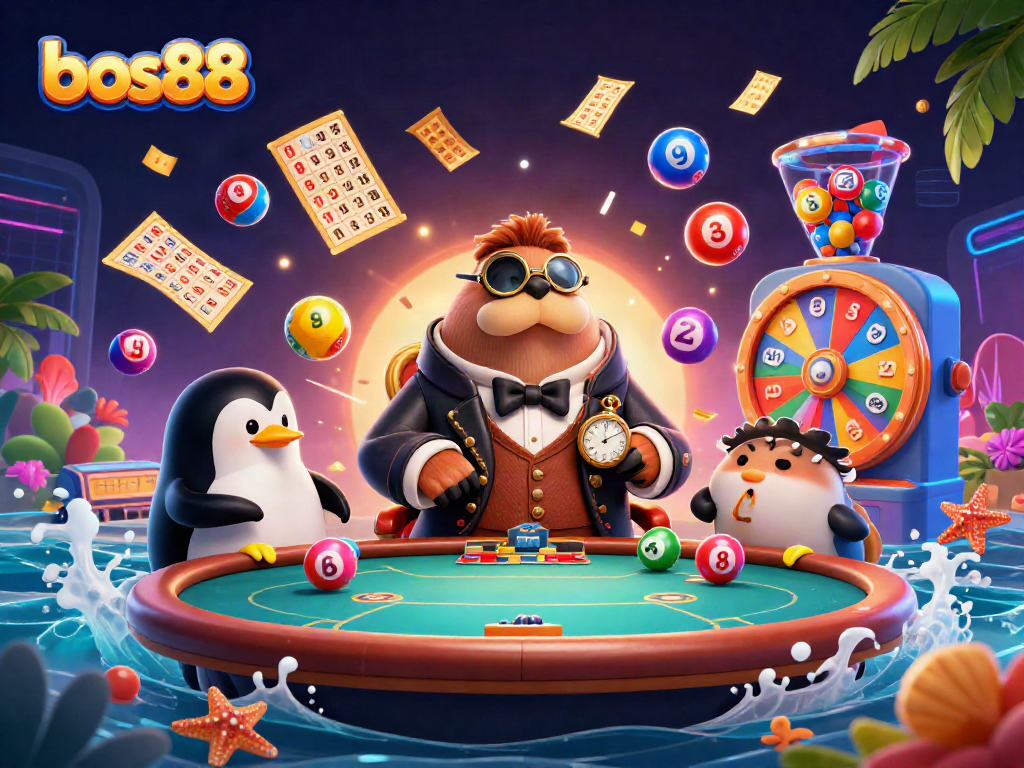 Game seru bos88 dengan walrus bergaya Victoria, dealer penguin, dan pelawak ikan bawa hoki!