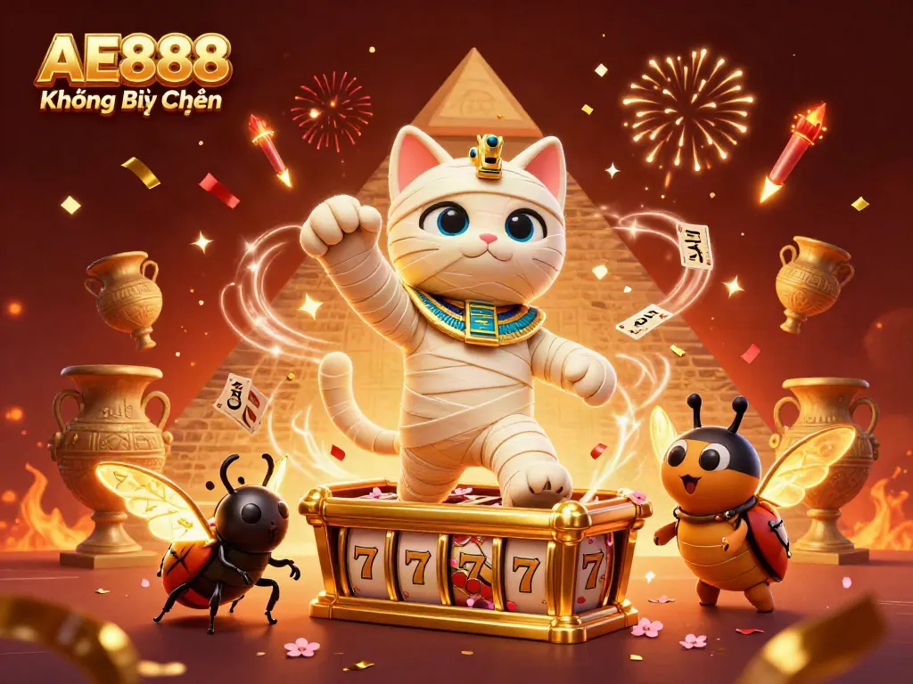 Experience exhilarating gameplay with AE888 Không Bị Chặn featuring a lively casino scene.