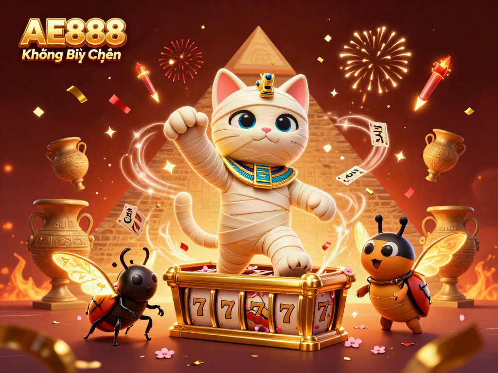 Experience exhilarating gameplay with AE888 Không Bị Chặn featuring a lively casino scene.