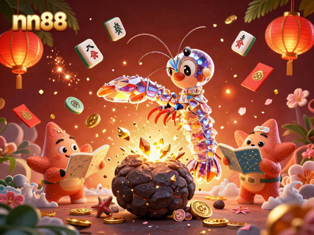 Engage with nn88's thrilling online gaming experience, featuring vibrant characters and dynamic elements.