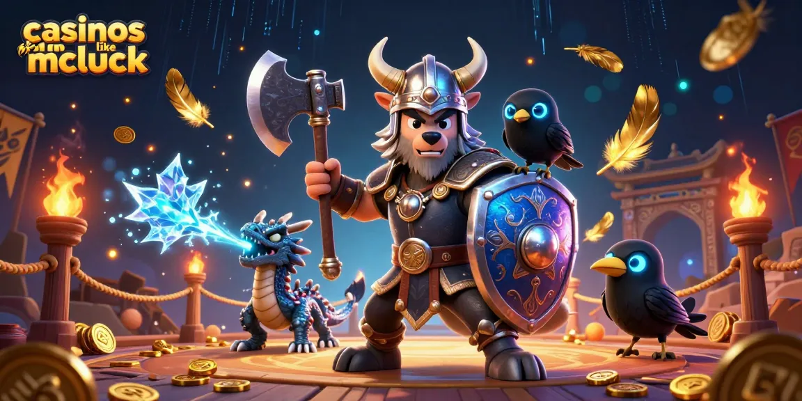 Engage with exciting games at casinos like mcluck featuring dynamic 3D characters and rich casino elements.