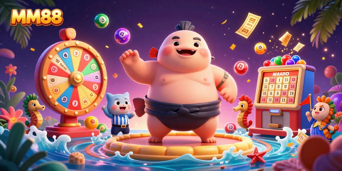 Experience winning thrills at MM88 with colorful lottery balls and exciting gameplay elements.
