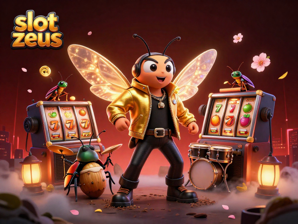 Menangkan permainan slot zeus dengan ilustrasi 3D yang menarik dan berbagai elemen kasino.