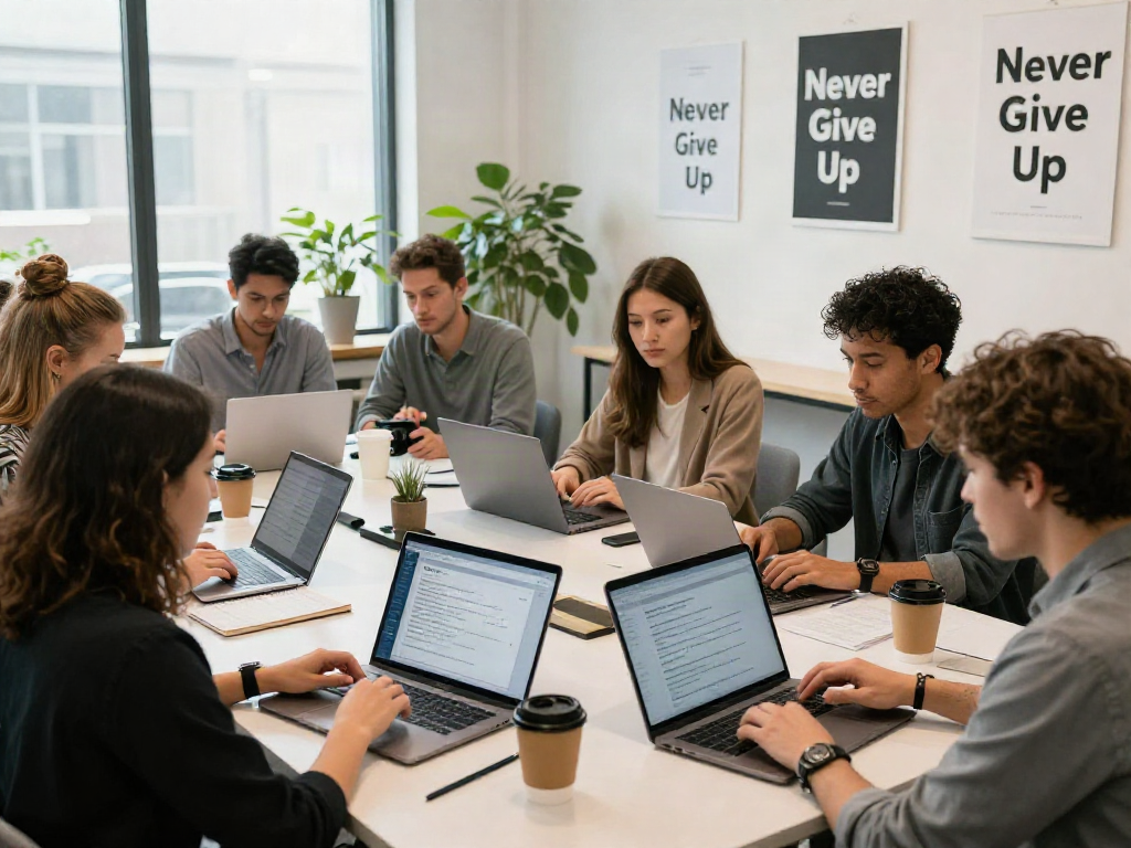 Networking job seekers collaborating in a modern workspace focusing on หางาน opportunities.