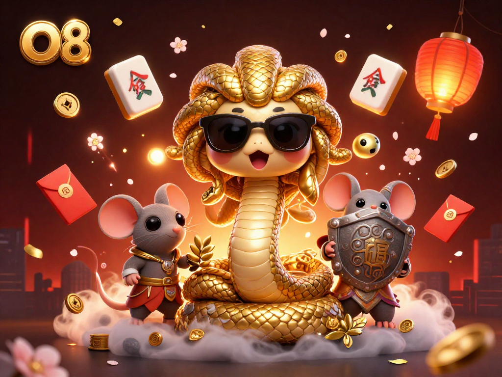 O8 captivates players with its thrilling gaming adventures and vibrant illustration.