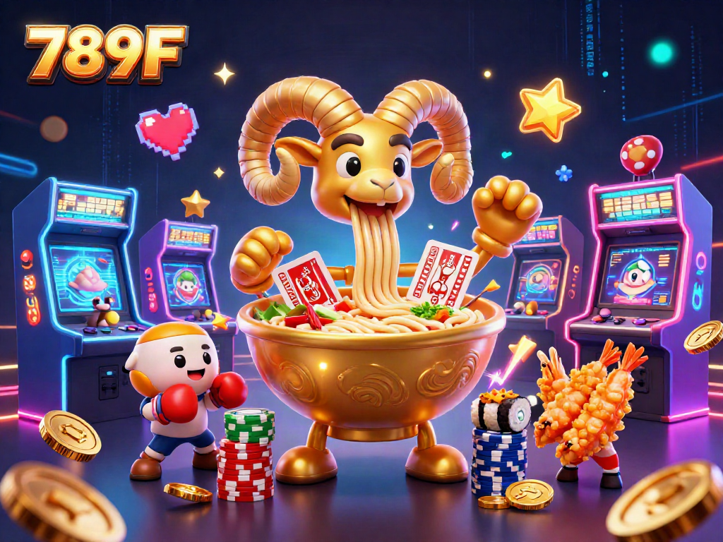 Experience endless wins with 789F's colorful casino gaming adventure featuring vibrant characters.